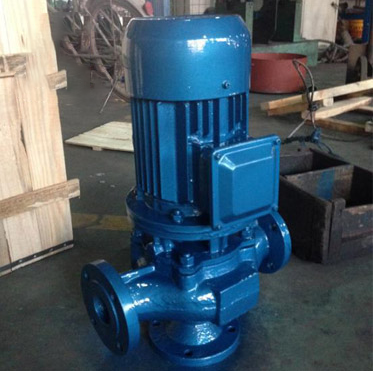 立式管道排污泵——立式管道排污泵結構圖